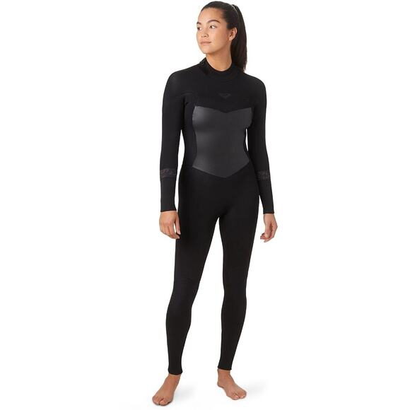 Roxy Women's Full Wetsuit 5/4/3mm Syncro GBS Back Zip Suit - Picture 1 of 7